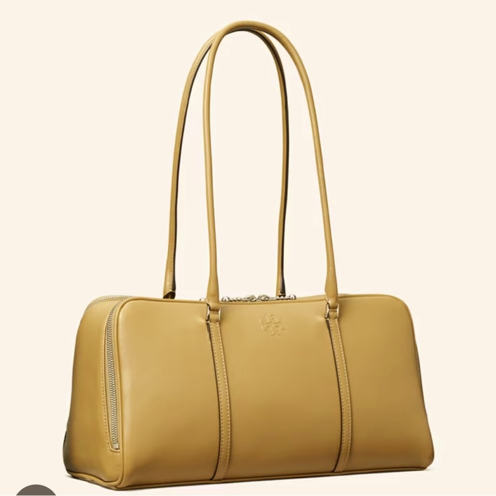 Tory Burch limited edition runway HTF marshmallow satchel purse